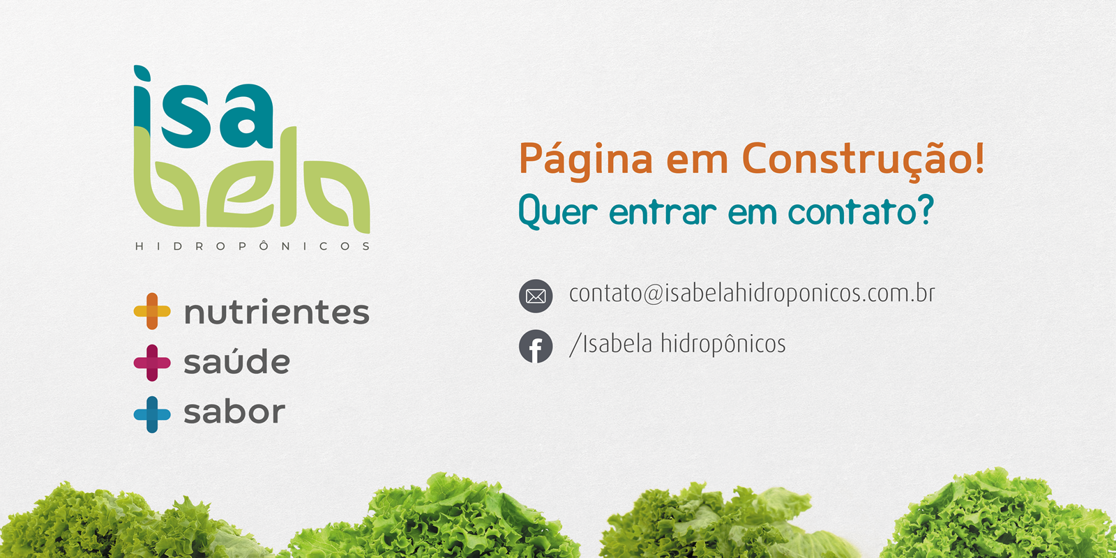 Em breve novo site